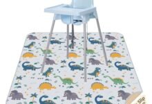 Baby Splash Mat for under High Chair